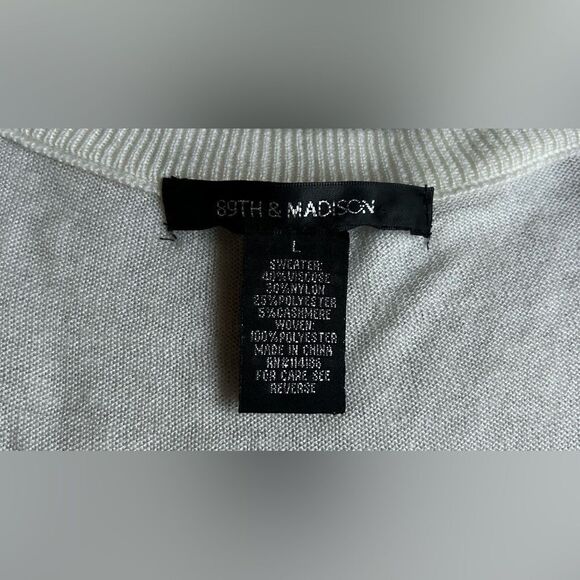 NWOT … 89TH & MADISON “Size: L” Sweater / Blouse - Picture 3 of 3